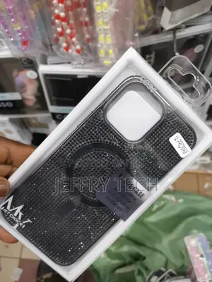 Glitter Case for iPhone 14 Pro Max Case With Magsafe-Black