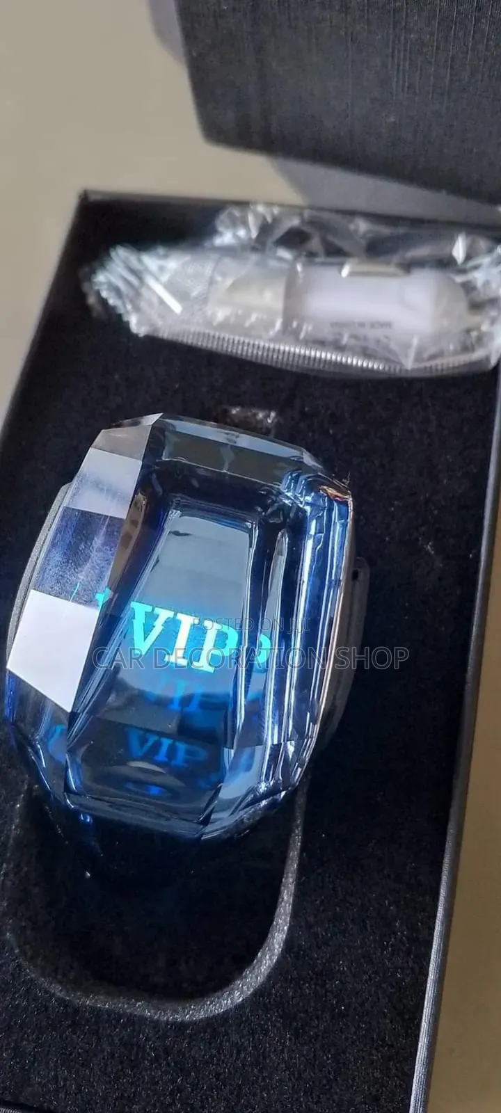 Colourless Led Glass VIP Labelled Gear Knob