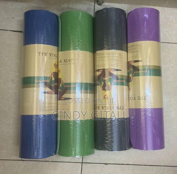 Double Sided Yoga Mat* *8mm - main view