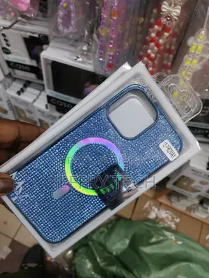 Glitter Case for iPhone 13 Pro Max With Magsafe -Blue