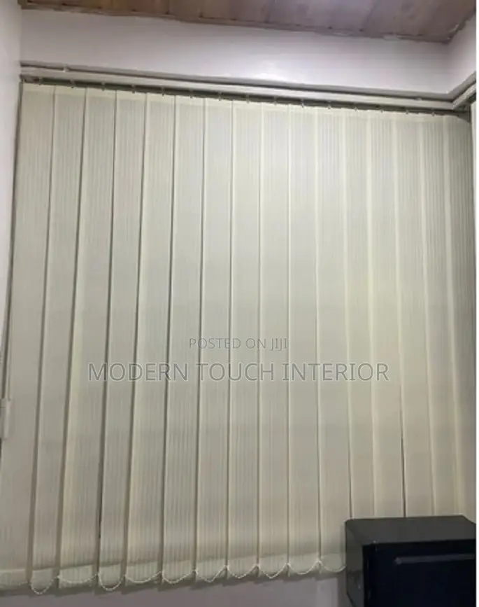 Classic White Vertical Blinds
