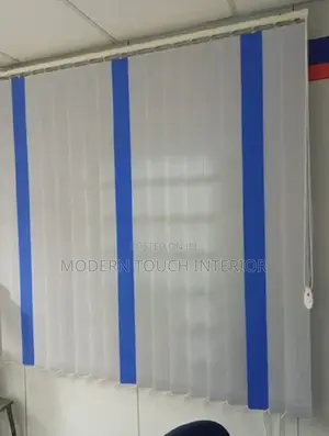 Neutral Vertical Office Blinds