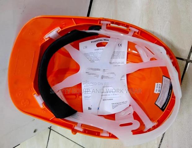 Orange Vaultex Helmet - main view