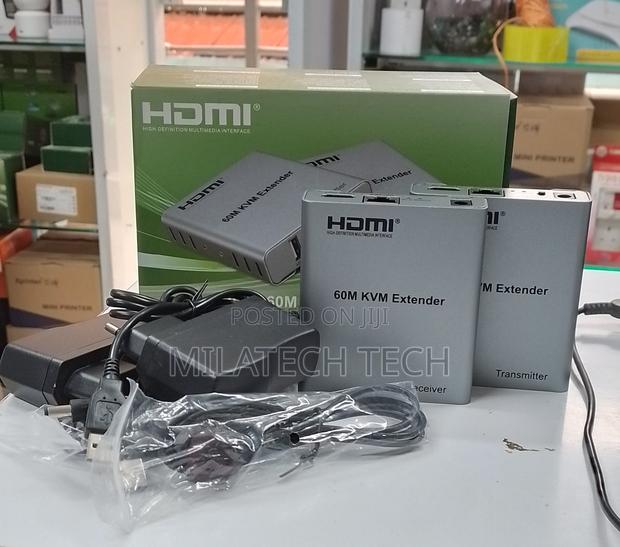 60M USB KVM HDMI Extender Over Cat5e Cat6 Rj45