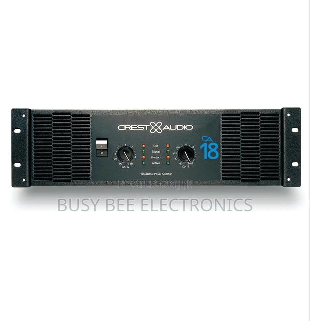 Crest Audio Ca18 Power Amplifier - main view
