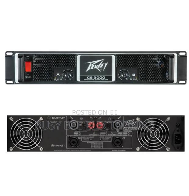 Peavey CS 2000 Power Amplifier - main view