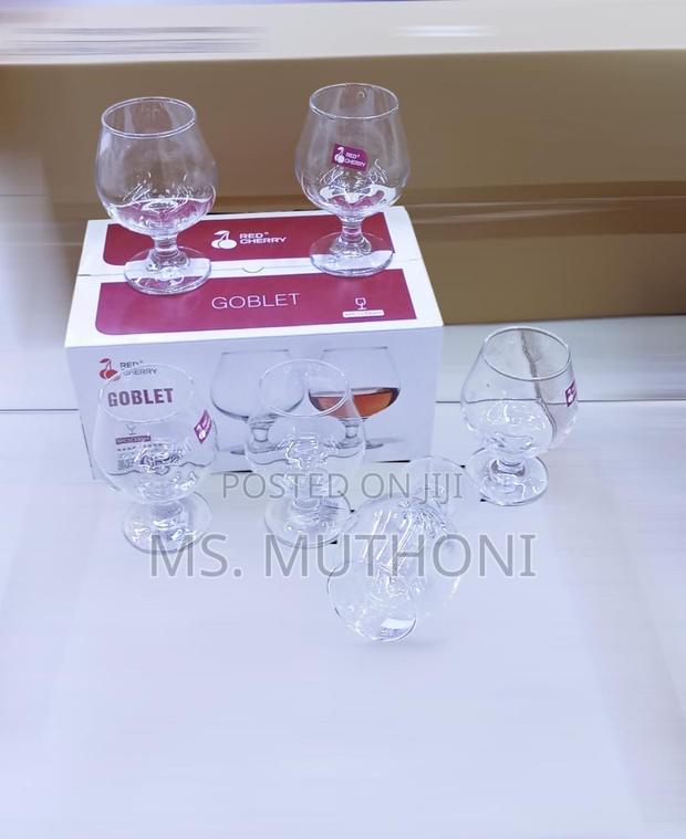 6 PCS 330ml Cognac Glasses Available - main view