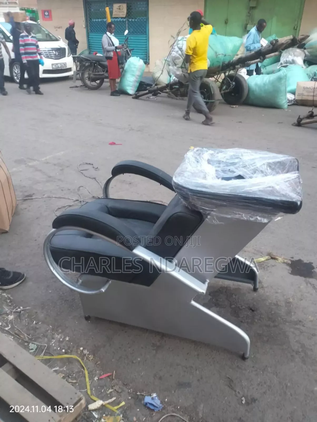 Iron Model Decorations Crafts Barber Chair Micro-Metal