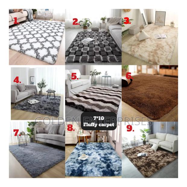 Fluffy Patched Carpets 7*10