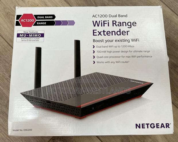 NETGEAR EX6200 Dual Band Wi-Fi Range Extender