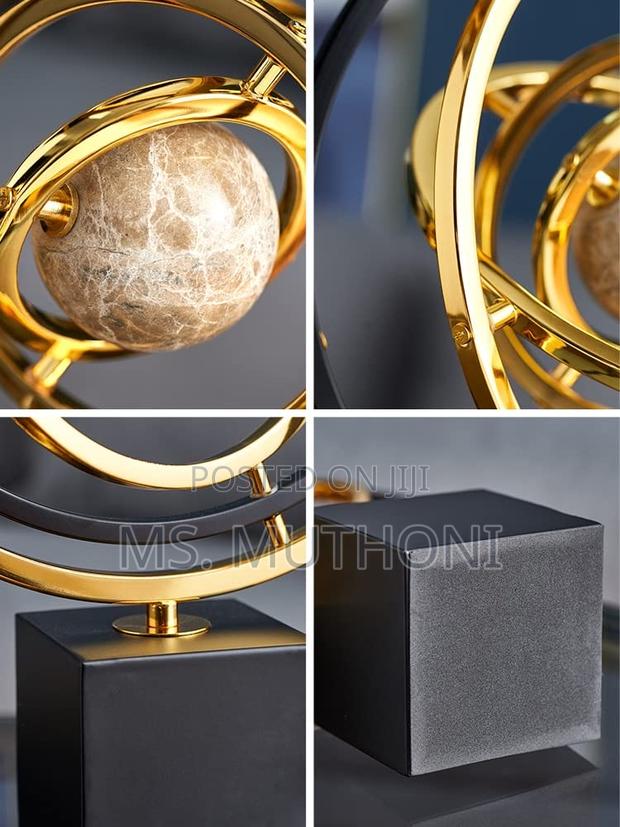 Statue Luxury Office Desktop Globe - thumbnail 4