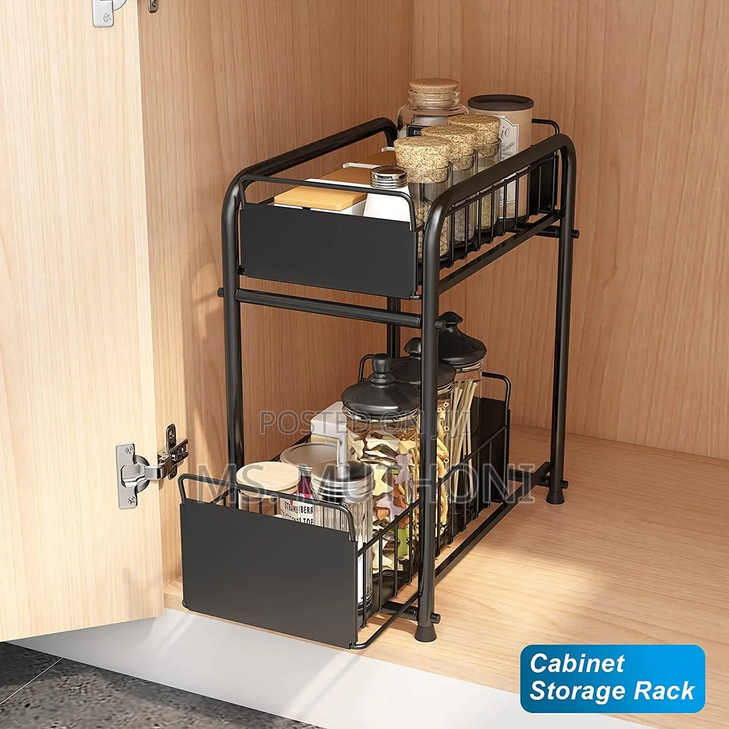 Metallic Multipurpose Rack