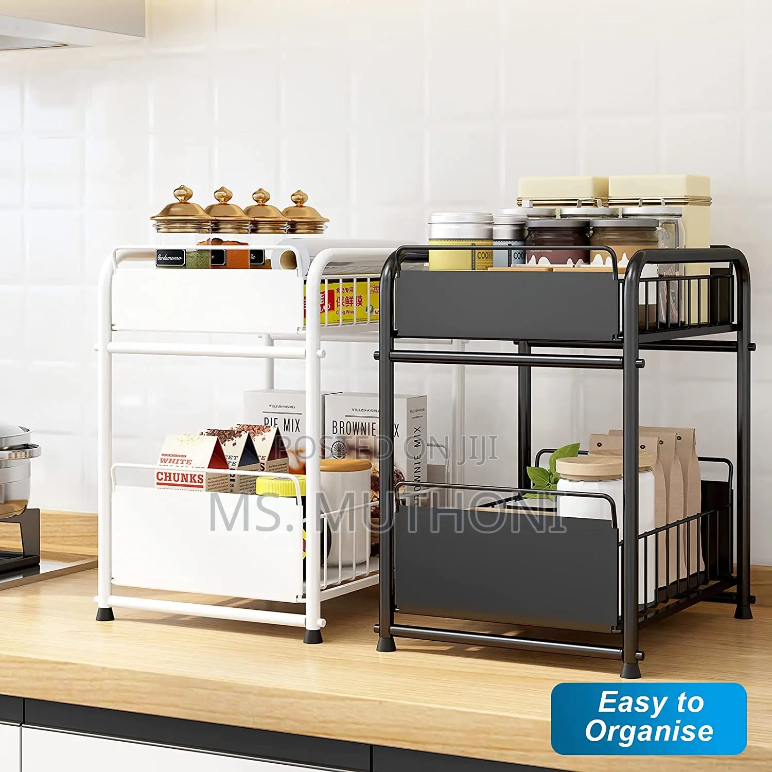 Metallic Multipurpose Rack
