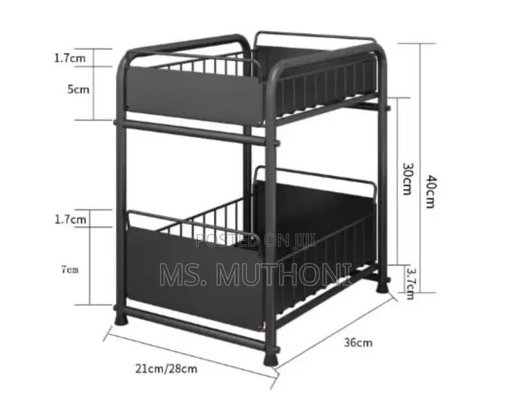 Metallic Multipurpose Rack