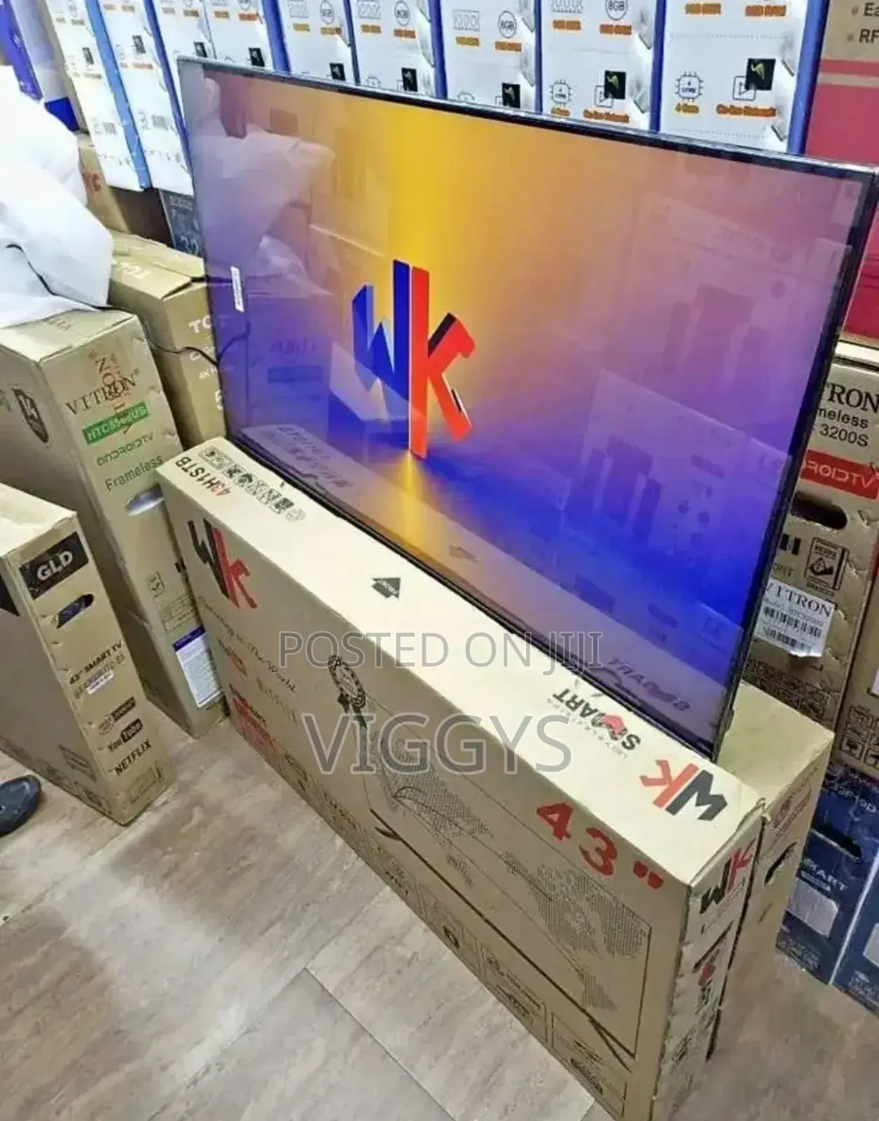 Good Working WK 43 Inch #Smart TV J-6