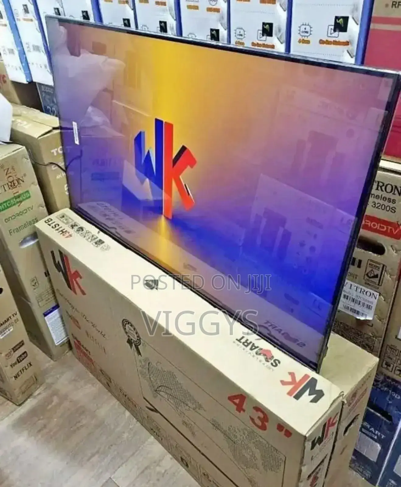 Good Working WK 43 Inch #Smart TV J-6