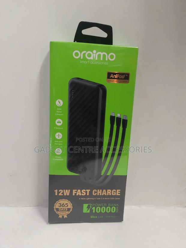 Oraimo 10000mah Powerbank - thumbnail 3