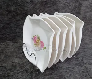Melamine Plates/6pc Melamine Dinner Plates Flowered