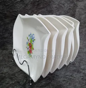 Melamine Plates/6pc Melamine Dinner Plates Flowered