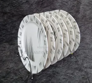 Melamine Plates/6pc Melamine Dinner Plates Flowered