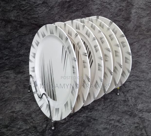 Melamine Plates/6pc Melamine Dinner Plates Flowered - thumbnail 6