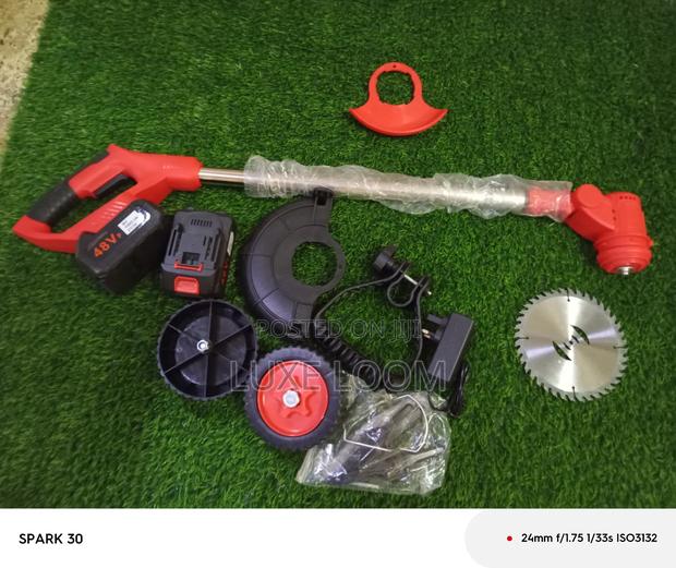 Cordless Brush Cutter With Wheels - main view