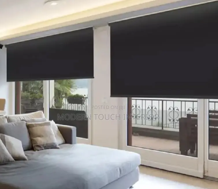 Black Sunscreen Blinds