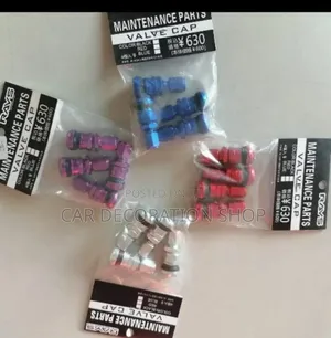 Colored 4pcs Universal Fit Designed Valve Caps