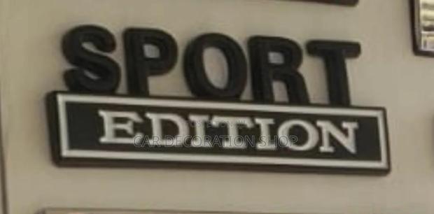 Black SPORT EDITION Badge - main view