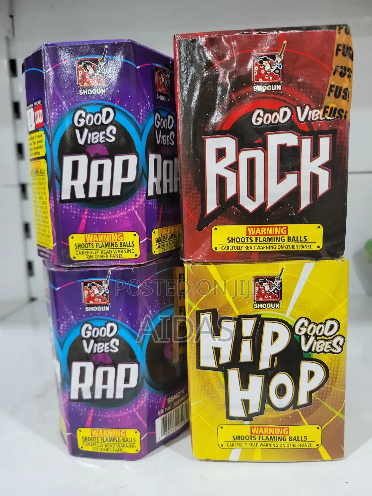 9 Shots Fireworks for Home Use
