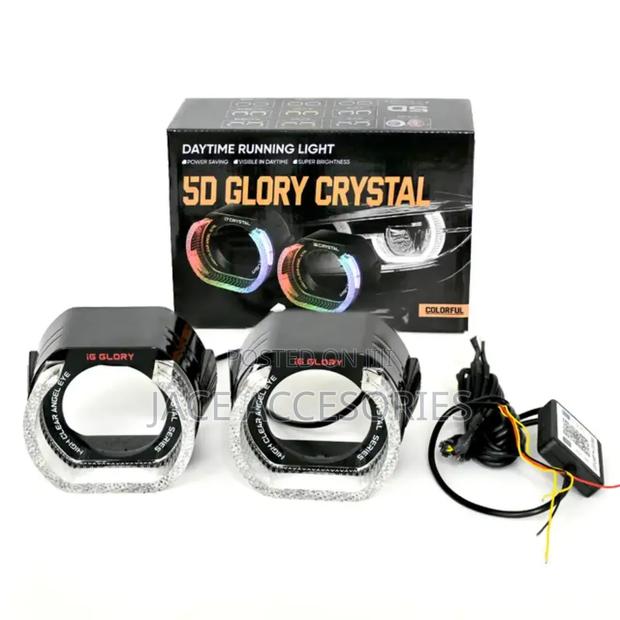 WRGB Headlight I6 Glory Angel Eye Rings