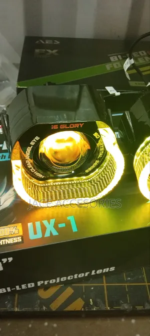 Car Headlight I6 Glory Crystal Ange Eyes