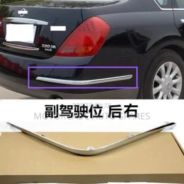 Nissan Teana 2008/2010/2012 Rear Bumper Chrome Moulding