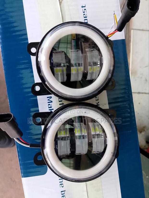 Led Ring Fog Lights With Drl Light/Indicator - main view