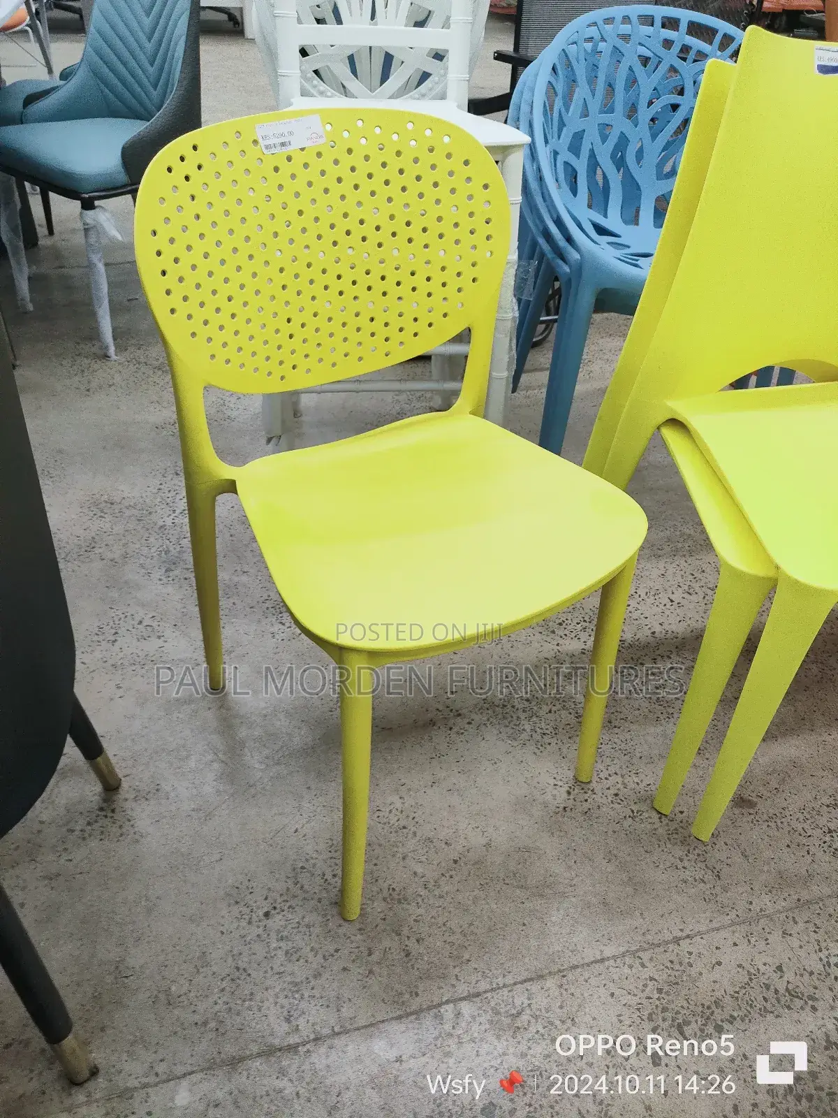 Plastic Backrest Chair
