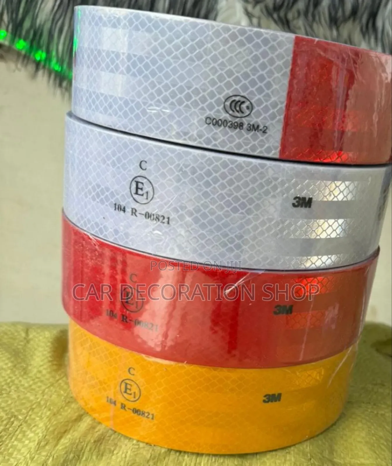 Strong Visibility 3M Colored Tapes For Vehicles