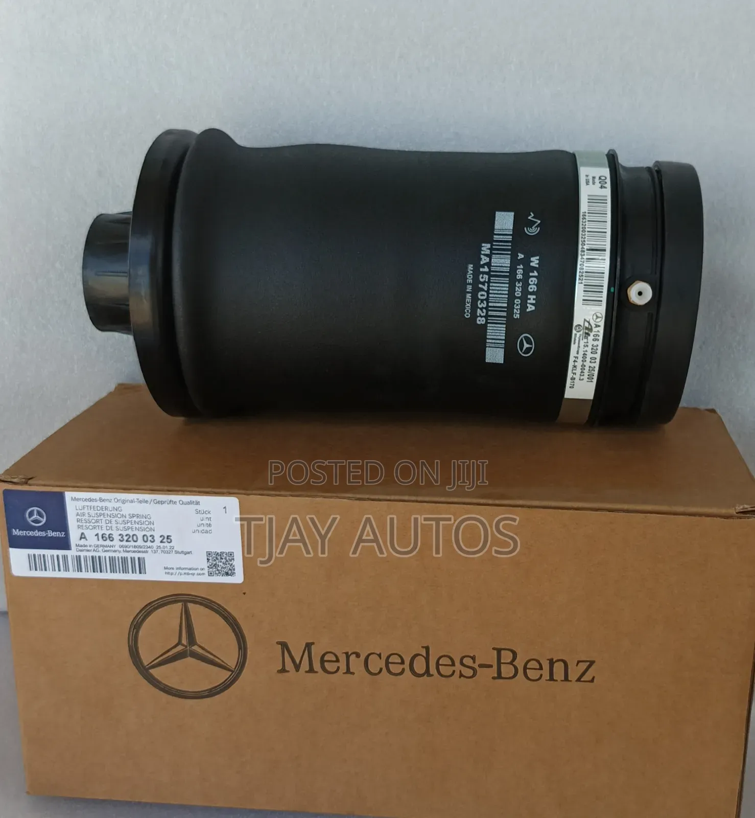 Air Suspension Spring Bag for Mercedes W164 W166 1663200325