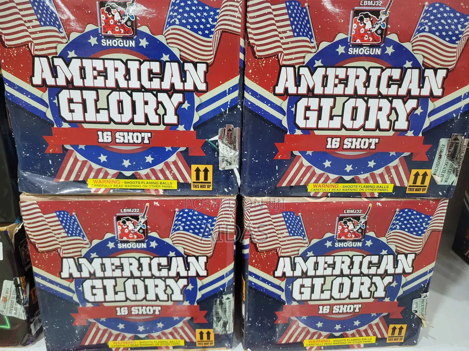 16 Shot American Glory Firework