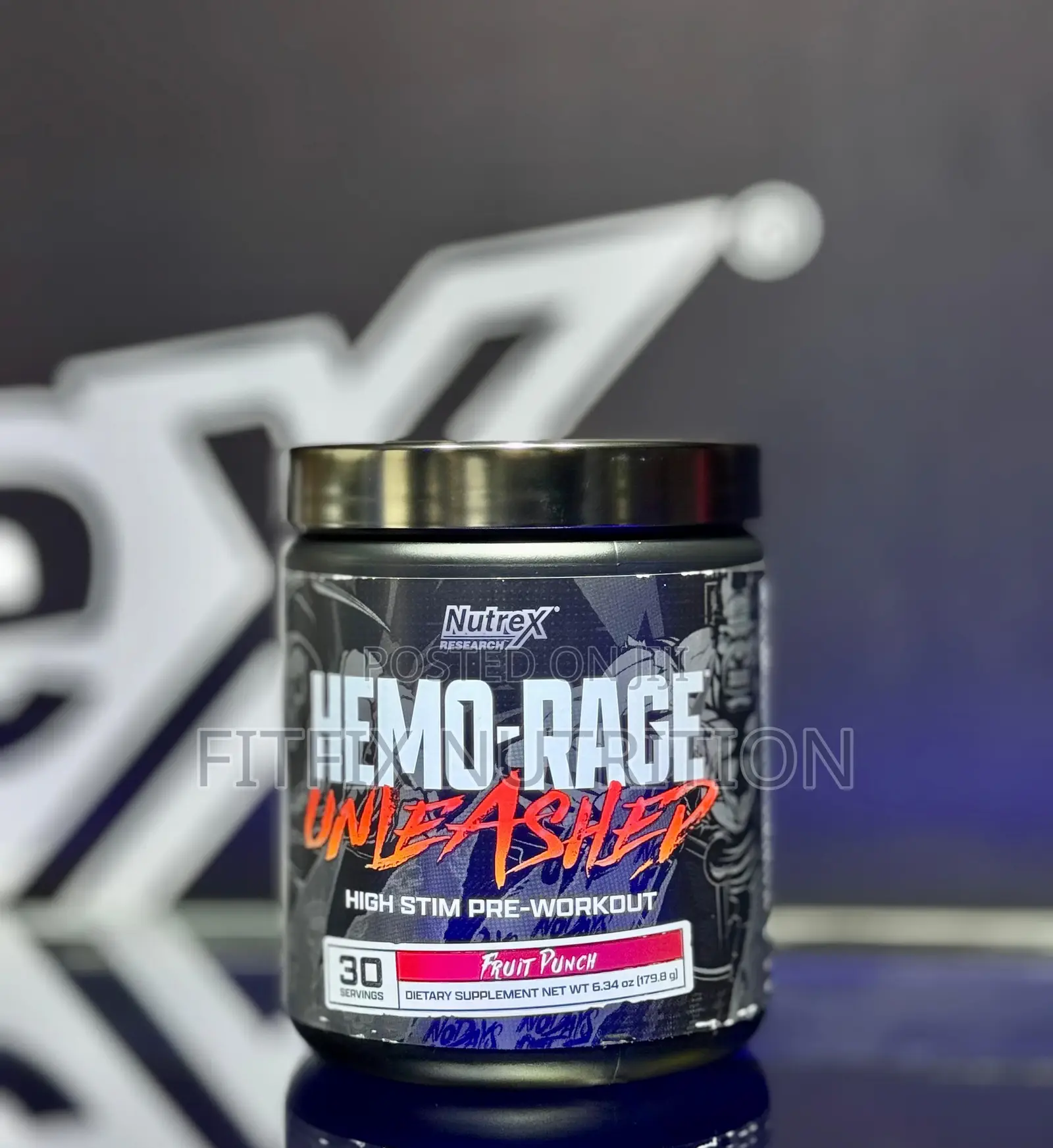 Hemo Rage Unleashed - High Stim Pre Workout