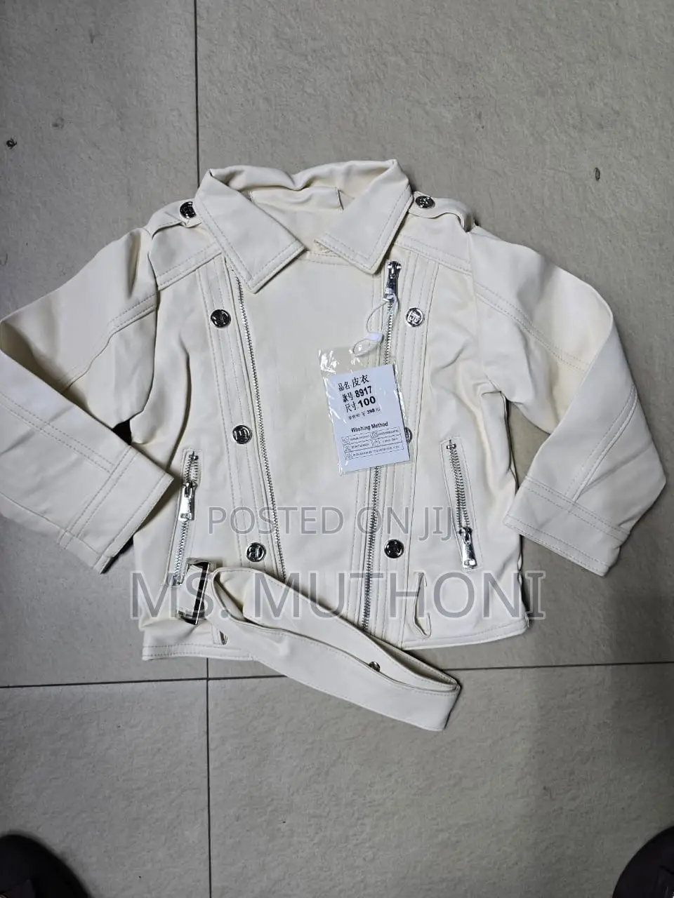 Kids Leather Jackets 3-10 Years