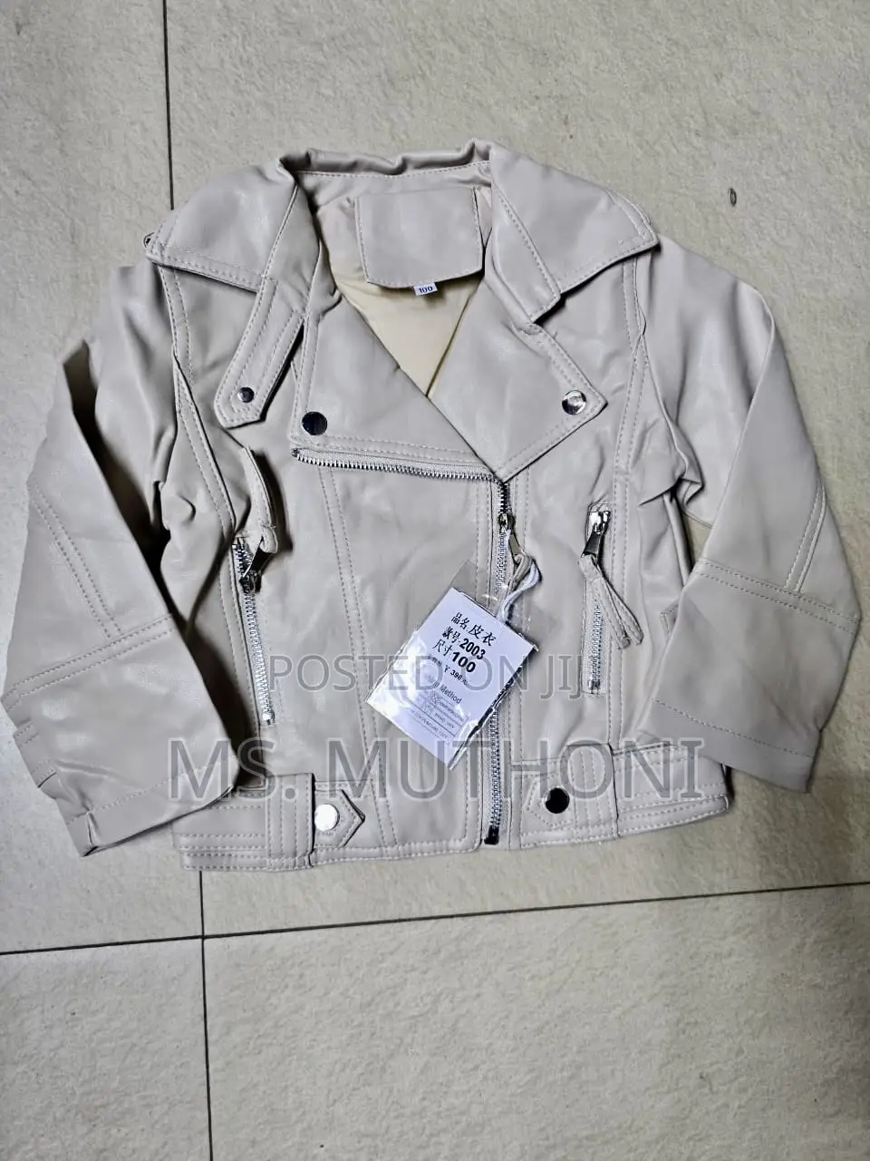Kids Leather Jackets 3-10 Years