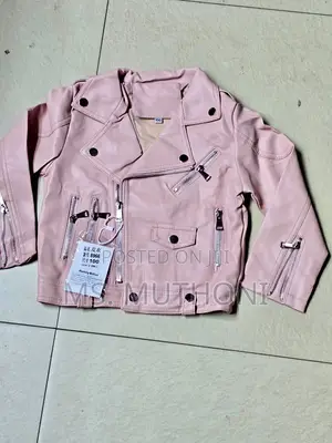 Baby 3-10years PU Leather Jackets, Spring Autumn Coats