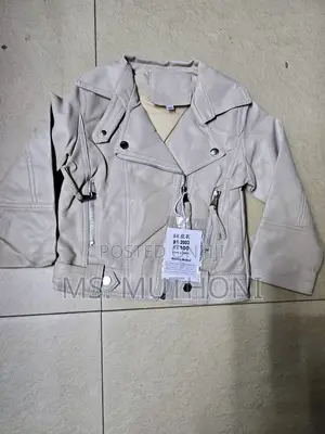 Baby 3-10years PU Leather Jackets, Spring Autumn Coats
