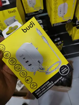 Charger With Type-C Cable Lightning Micro Adapter (1M) [Au