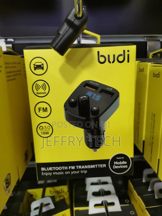 Budi CCT03B 18W FM Bluetooth Transmitter With LCD Display - main view