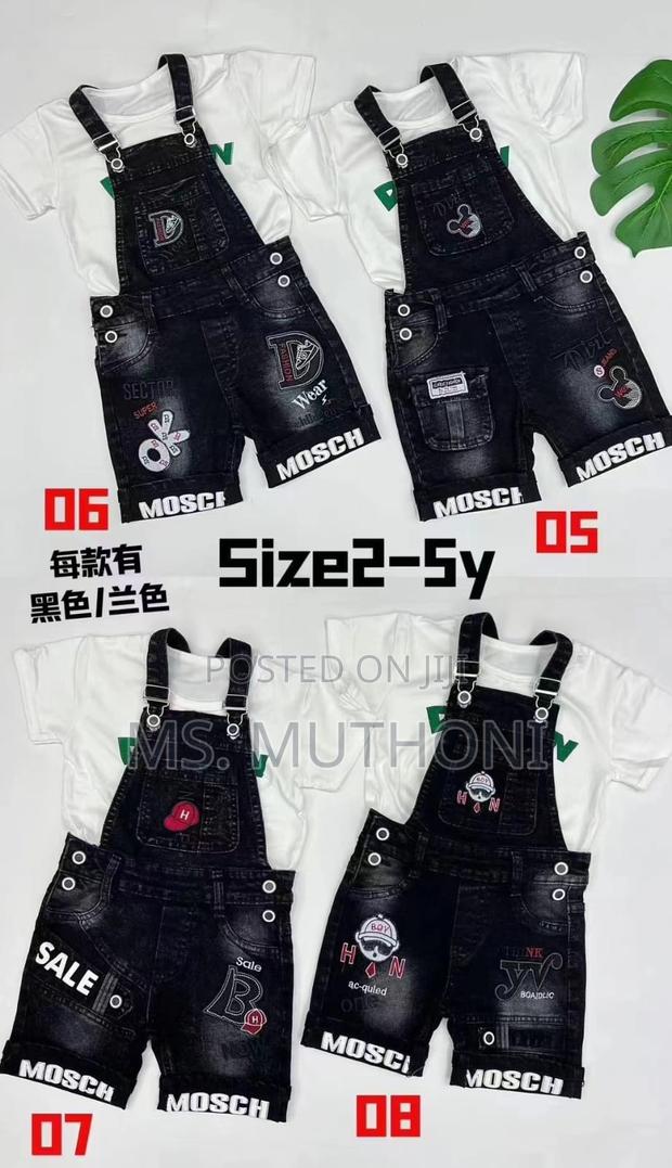 Kids Denim Three Piece 1- 5yrs - thumbnail 4