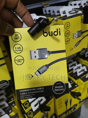 Budi Micro USB Charge / Sync Cable – 3M - thumbnail 2