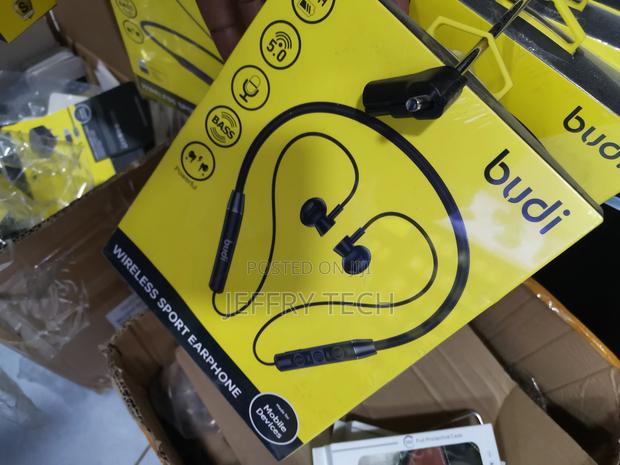 Budi Wireless Bluetooth Neck Band Headphone - thumbnail 2