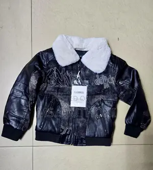 Children Jackets Pu Leather Jackets 1-4yrs