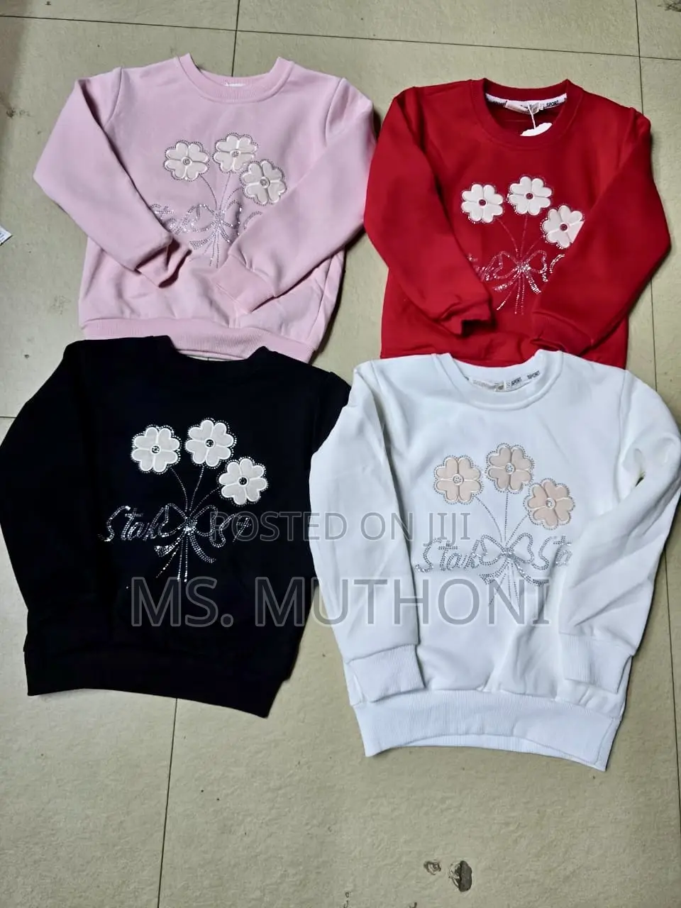 Girls Sweater Tops 1-8yrs
